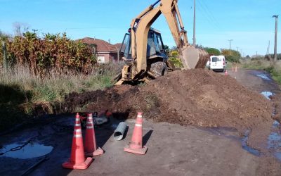 Continúan los trabajos en Barrio Lomas del Golf