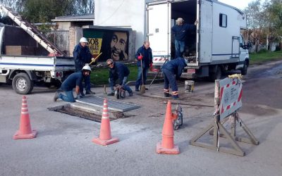 Trabajos en Estación Chapadmalal