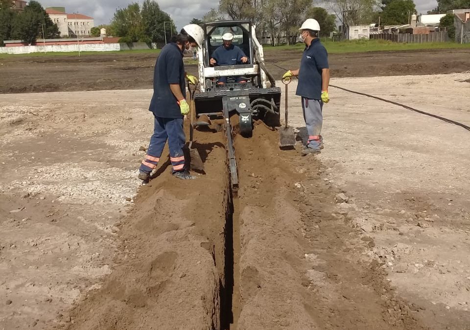 Sostenida intervención de OSSE para dotar de servicios al nuevo hospital modular