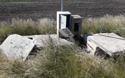 Vandalizaron un pozo de abastecimiento de agua en el Camino San Francisco