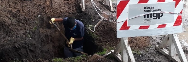 OSSE dispuso conexiones de agua y cloaca para reconocida ONG