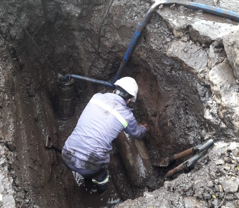 Zona “El Morrito”  Obras Sanitarias encara completamiento de la red cloacal en Batán