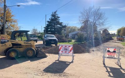 Zona Norte: se trabaja en la ampliación de la red de agua