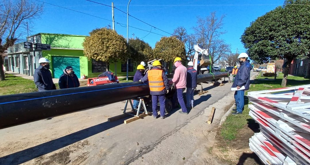 Se trabaja en Zona Norte para potenciar el servicio de agua