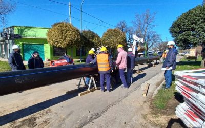 Se trabaja en Zona Norte para potenciar el servicio de agua